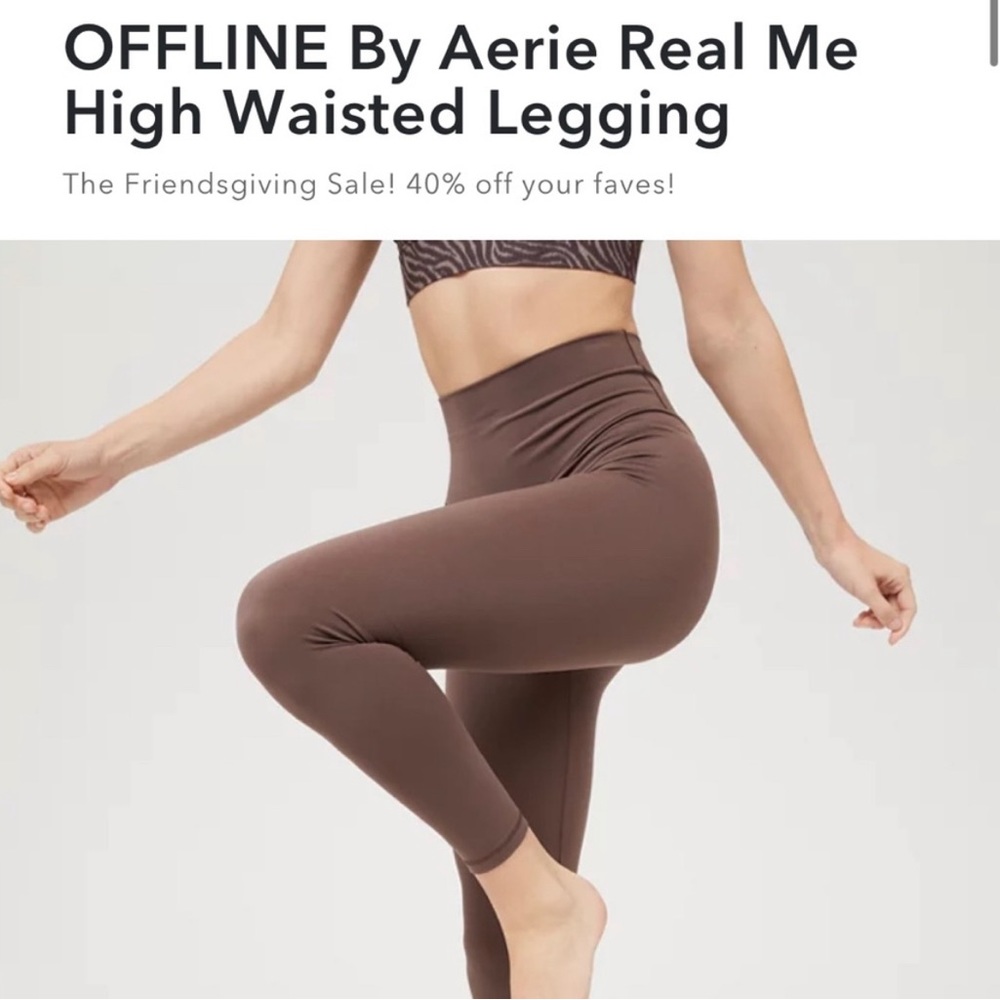 OFFLINE BY AERIE REAL ME HIGH WAISTED LEGGINGS